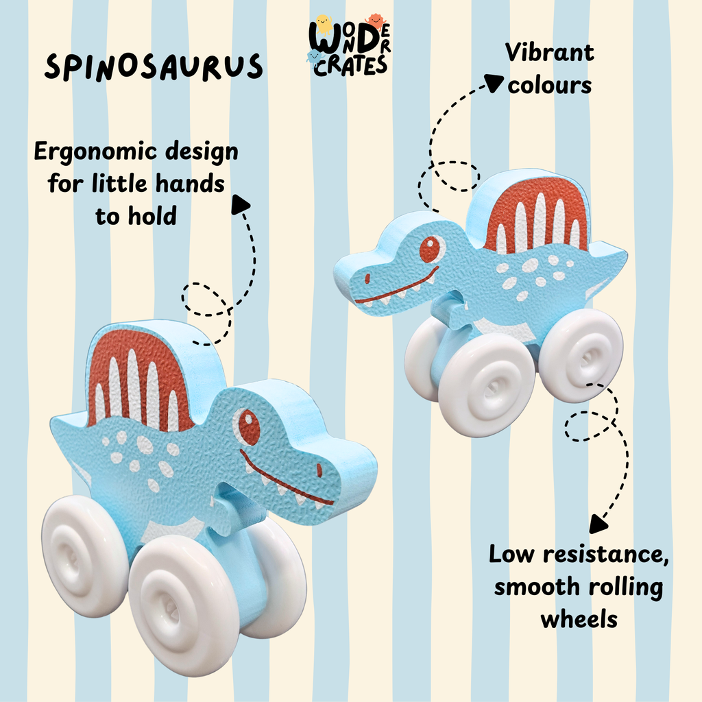 Spinosaurus Push & Play Foam Toy - Dinosaur Series