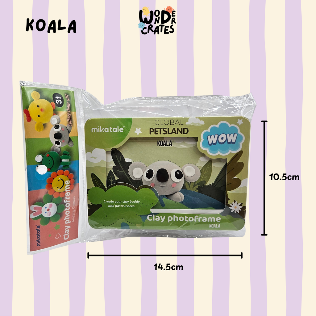 Koala Air Dry Clay DIY Photo Frame Kit