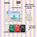 Frog Air Dry Clay DIY Photo Frame Kit