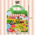 Insects Reusable Jelly Sticker Book
